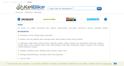 Desktop Screenshot of kelbike.fr