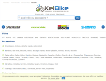 Tablet Screenshot of kelbike.fr